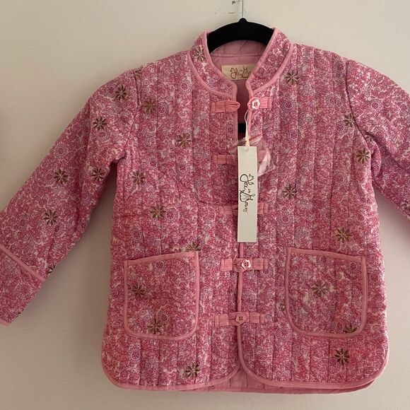 NWT Fox in Gown Girls Sweater Jacket